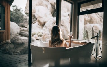 Entspannung in der Badewanne